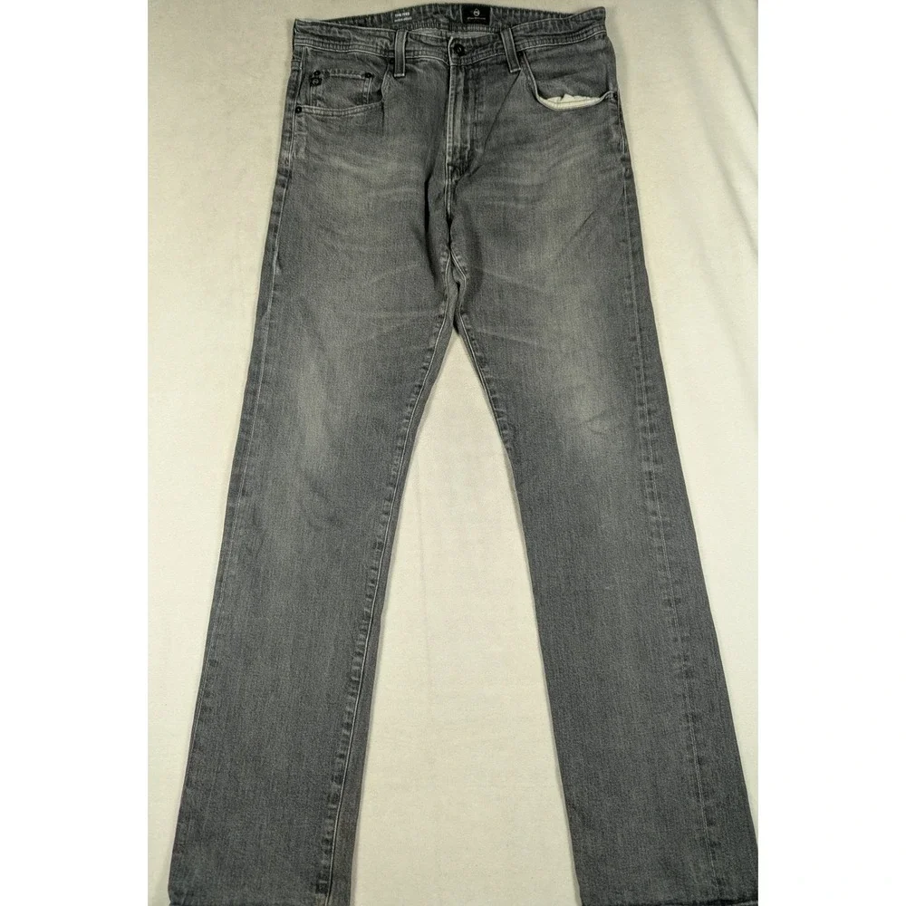 AG Adriano Goldschmied The Ives Modern Athletic Grey Jeans Mens 34 1790MSO-TPO